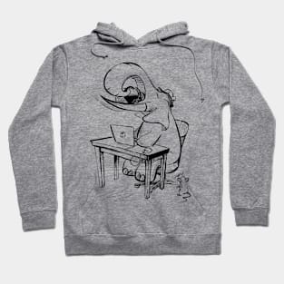 Caffeinated Elephant Hoodie